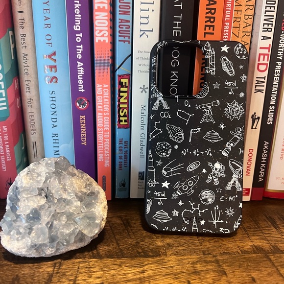 Black Astronomy iPhone 13 Pro Case - Picture 2 of 3